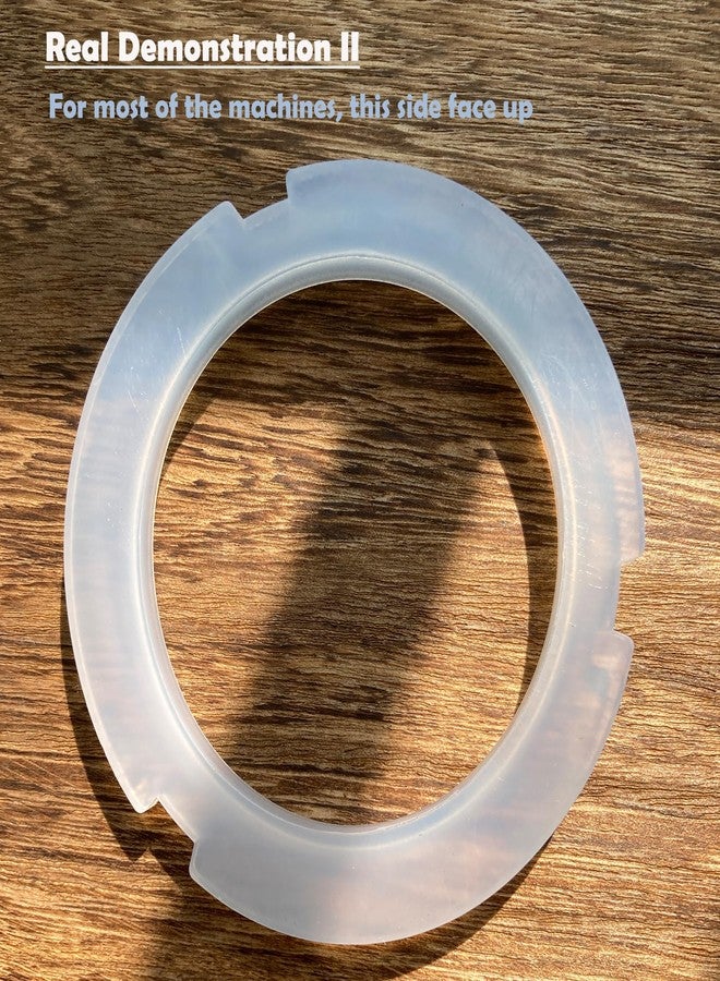 Valman Replacement Gasket for CALPHALON/Breville Barista Max VCF126/BARSETTO/Sunbeam Barista Max 58mm 3 Tips/ears portafilter Coffee espresso Machine Silicone Ring Seal the grouphead - Image 4