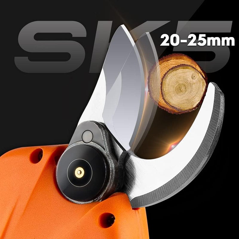 Kebtek Replacement 25MM Blade for YDN-B007 Electric Pruning Shears, SK5 High Carbon Steel Max Cutting Diameter 25mm-One Pair of Blade Replacement - Image 2