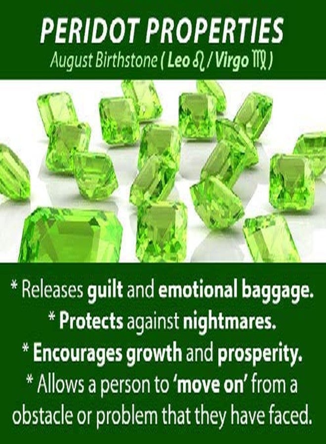AKSHITA GEMS 5.00 Ratti/ 4.00 Carat Certified Unheated Untreatet A++ Quality Natural Peridot Loose Gemstone by Lab Certified - Image 5