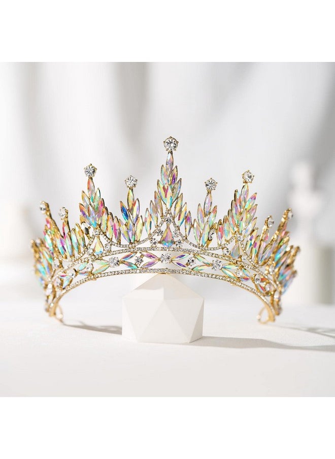 SWEETV Tiaras And Crowns For Women Wedding Tiara For Bride Rhinestone Queen Crown Crystal Costume Hair Accessories For Birthday Prom Quinceanera Celebrationmulticolored  - Image 5