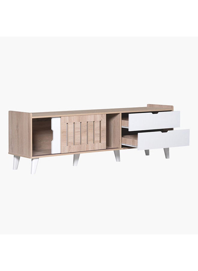 Darwin 2-Drawer TV Unit For TVs Up To 70 Inches 56x180x40 cm