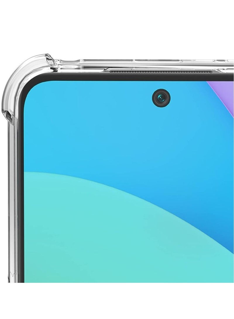 CATANES Xiaomi Redmi 10 Case Cover Clear Protective TPU Four Corners Cover Transparent Soft Case - Image 5
