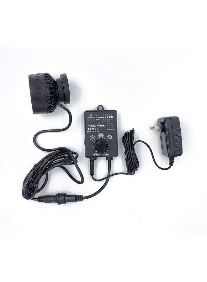 Jebao SLW-30 Compact Wavemaker 3434gph, Black - Image 1