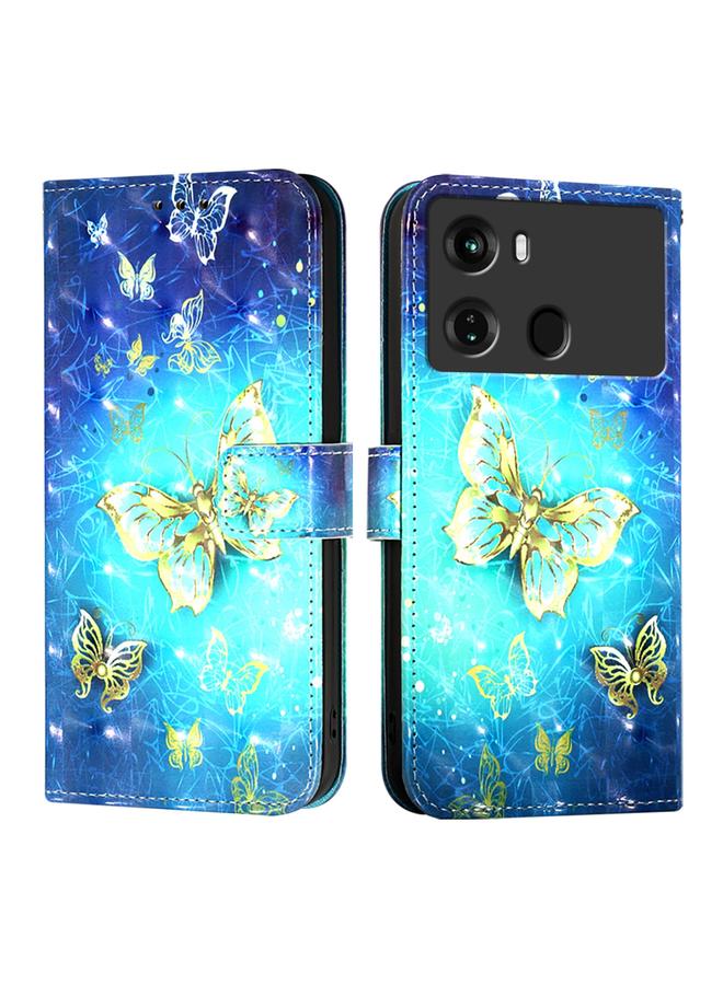 erorex Case For Itel P40 3D Painting Horizontal Flip Leather Phone Case - Image 2