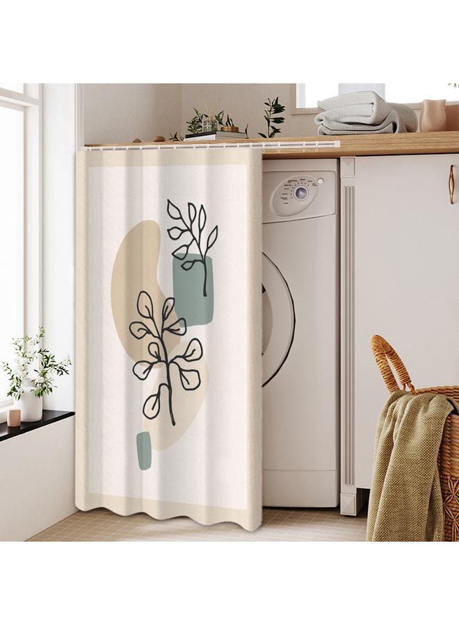 الأزرق جي دبليو الستائر السحرية المصنوعة من الستائر المضادة للغبار - Image 1