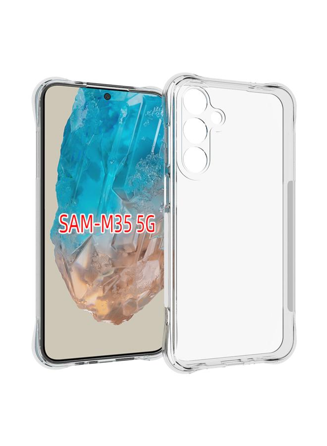 اس-توب جراب لهاتف Samsung Galaxy M35 5G جراب هاتف TPU سميك مقاوم للصدمات غير قابل للانزلاق - Image 1