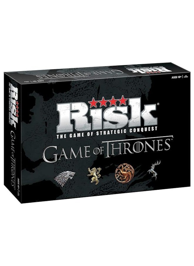 HASBRO - GAMING - Risk Game of Thrones Strategy Board Game - Image 1