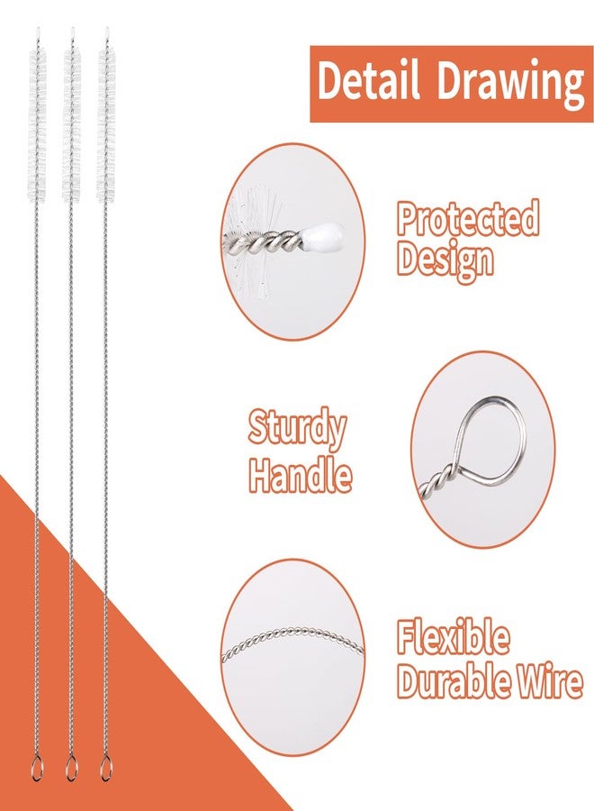 KEUYE Straw Cleaner Brush Perfectly Fits For YETI, Straw Cleaner Brush For Tumbler Straws,Bendable And Flexible Straw Cleaner Compatible With Yeti,5PCS Straw Cleaner Brush Extra Long - Image 4