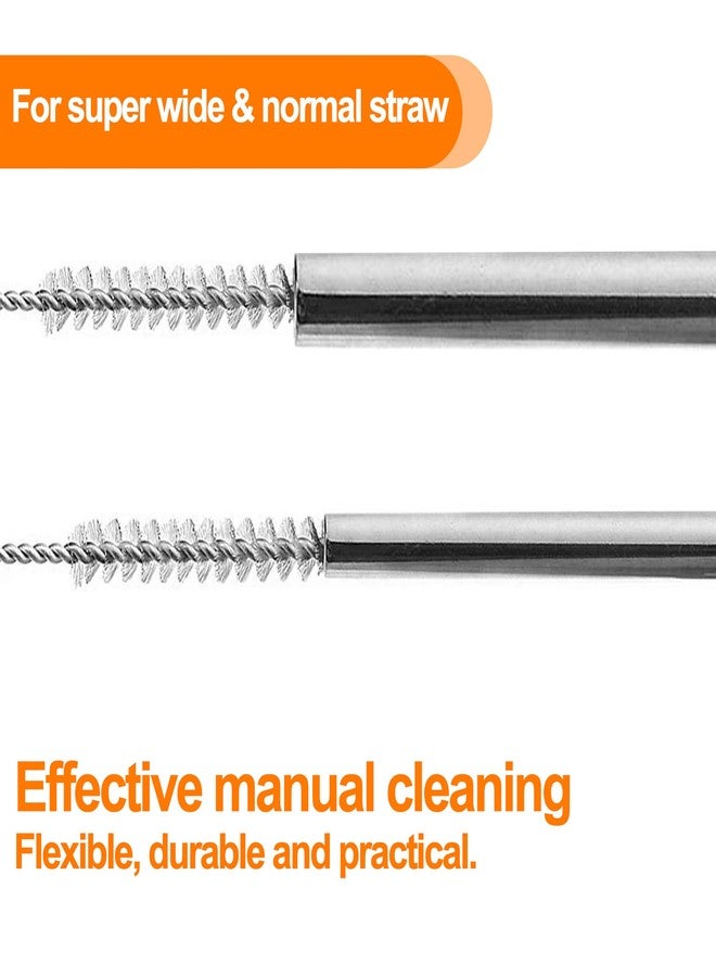 KEUYE Straw Cleaner Brush Perfectly Fits For YETI, Straw Cleaner Brush For Tumbler Straws,Bendable And Flexible Straw Cleaner Compatible With Yeti,5PCS Straw Cleaner Brush Extra Long - Image 3