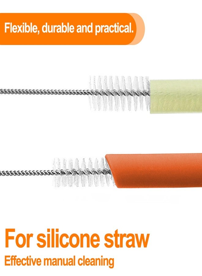 KEUYE Straw Cleaner Brush Perfectly Fits For YETI, Straw Cleaner Brush For Tumbler Straws,Bendable And Flexible Straw Cleaner Compatible With Yeti,5PCS Straw Cleaner Brush Extra Long - Image 2