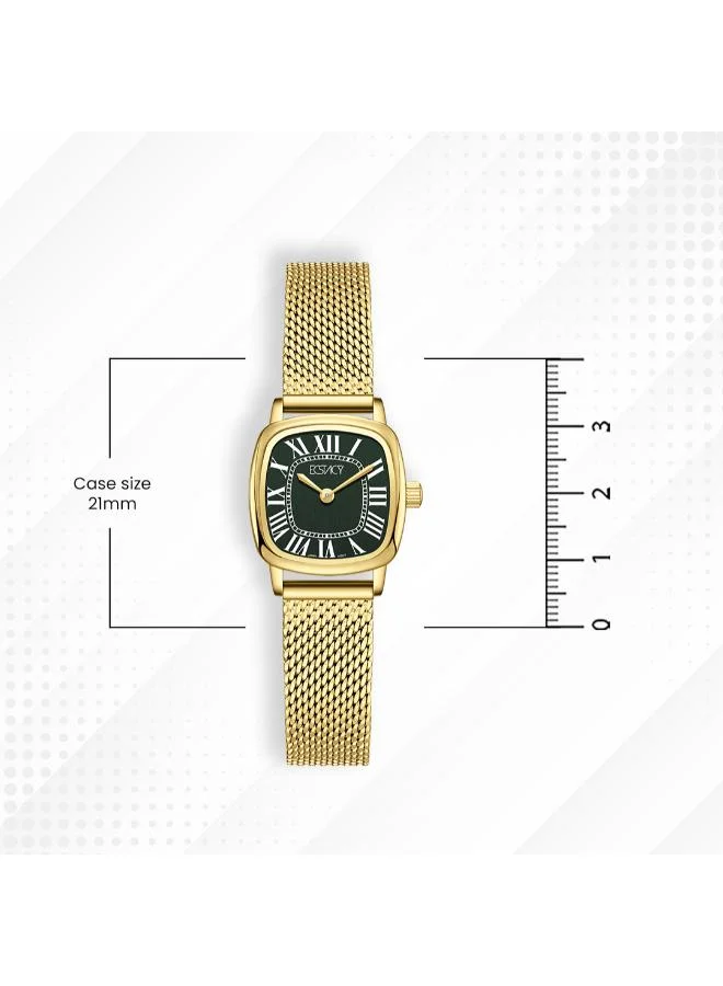 Ecstacy  Women's Stainless Steel Analog Watch E25502-GMGG - 21mm mm for Women | Best Price UAE