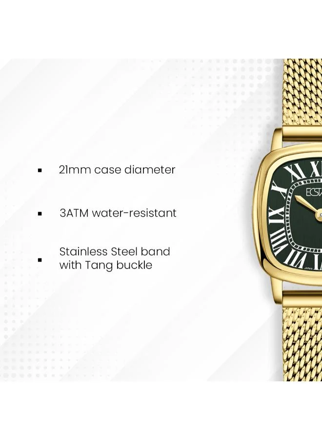 Ecstacy  Women's Stainless Steel Analog Watch E25502-GMGG - 21mm mm for Women | Best Price UAE