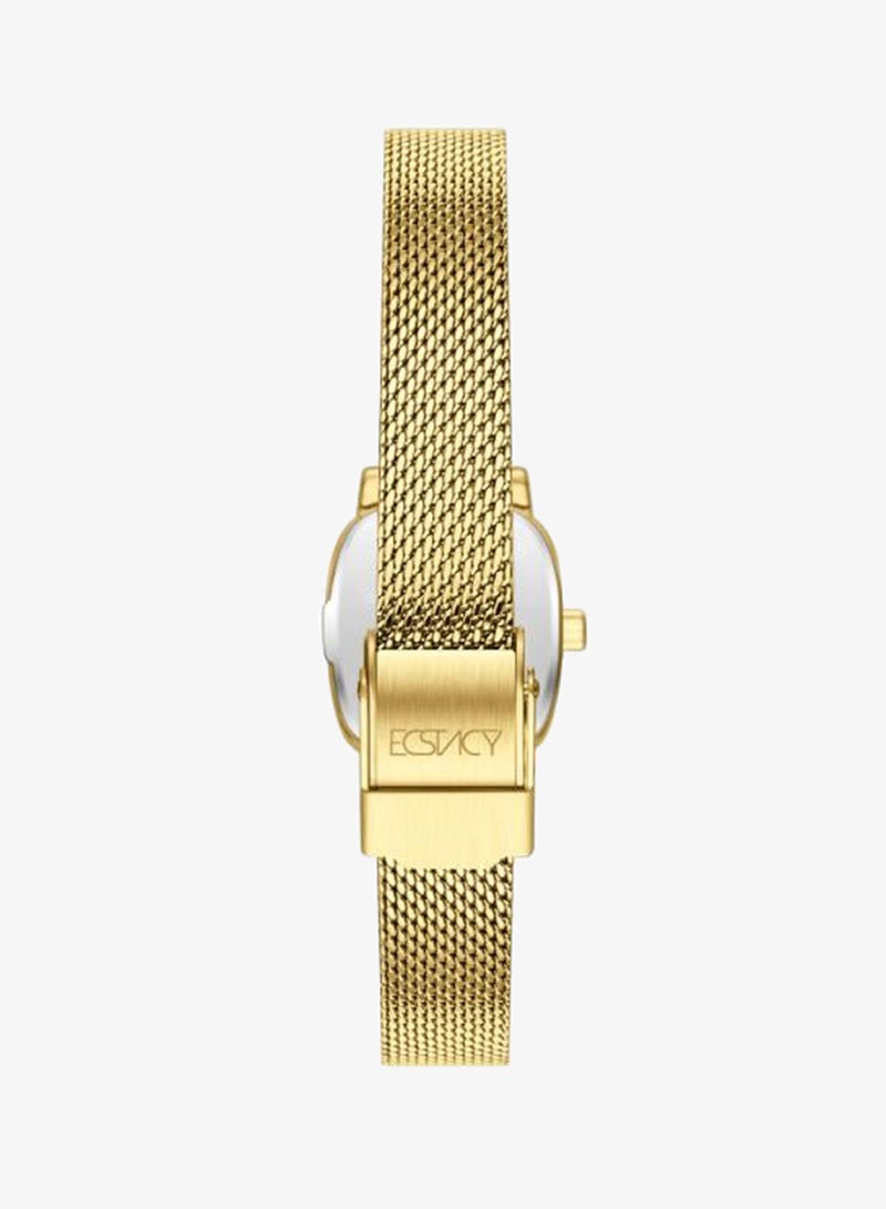 ECSTACY Women's Stainless Steel Analog Watch E25502-GMGG - 21mm mm - Image 3