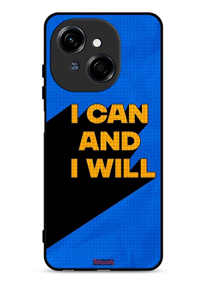 Tolwak Tecno Spark Go 1 4G Protective Case Cover I Can And I Will - Image 1