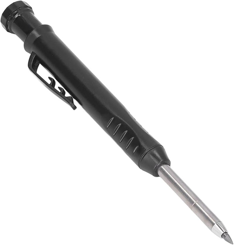 7Pcs 2.8mm Black Scribe Pencil Set with Refills for Woodworking Construction - Image 4