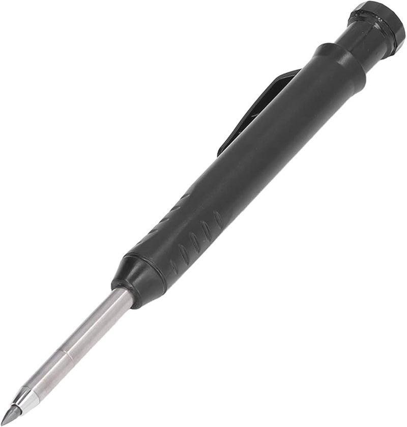 7Pcs 2.8mm Black Scribe Pencil Set with Refills for Woodworking Construction - Image 2