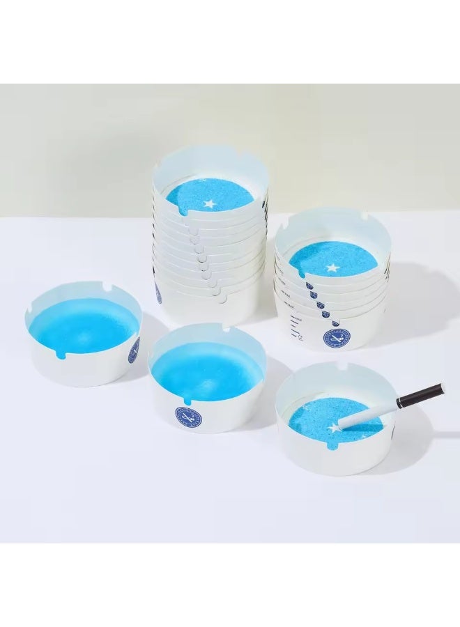 Disposable Foam Ashtray 25pc/box Quick Smoke Absorption Portable and Durable for Home and Hotel Use Anti-Fly Anti-Smoke Environmentally Friendly Home Use - Image 5