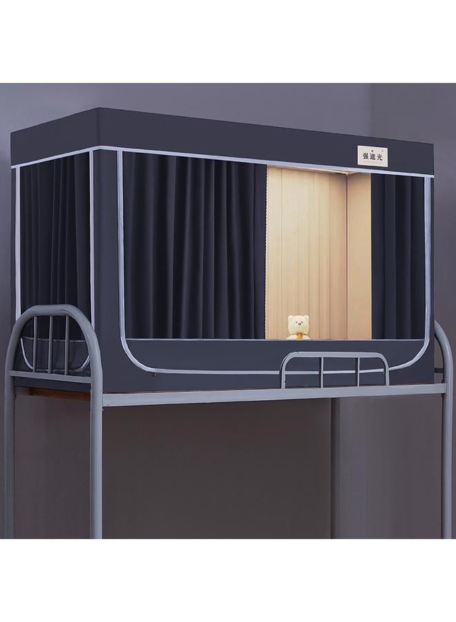 Bluejw A5L Student Dormitory Bed Curtain Bed Curtain Mosquito Net Integrated Lower Bed Upper Bed Single Bed Curtain Blackout Curtain Tent - Image 5