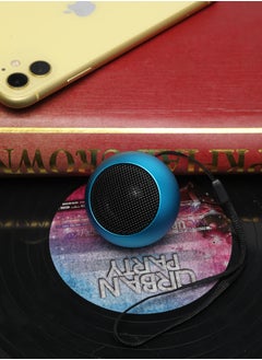 Generic Mini wireless speaker HD sound quality Blue  - Image 2
