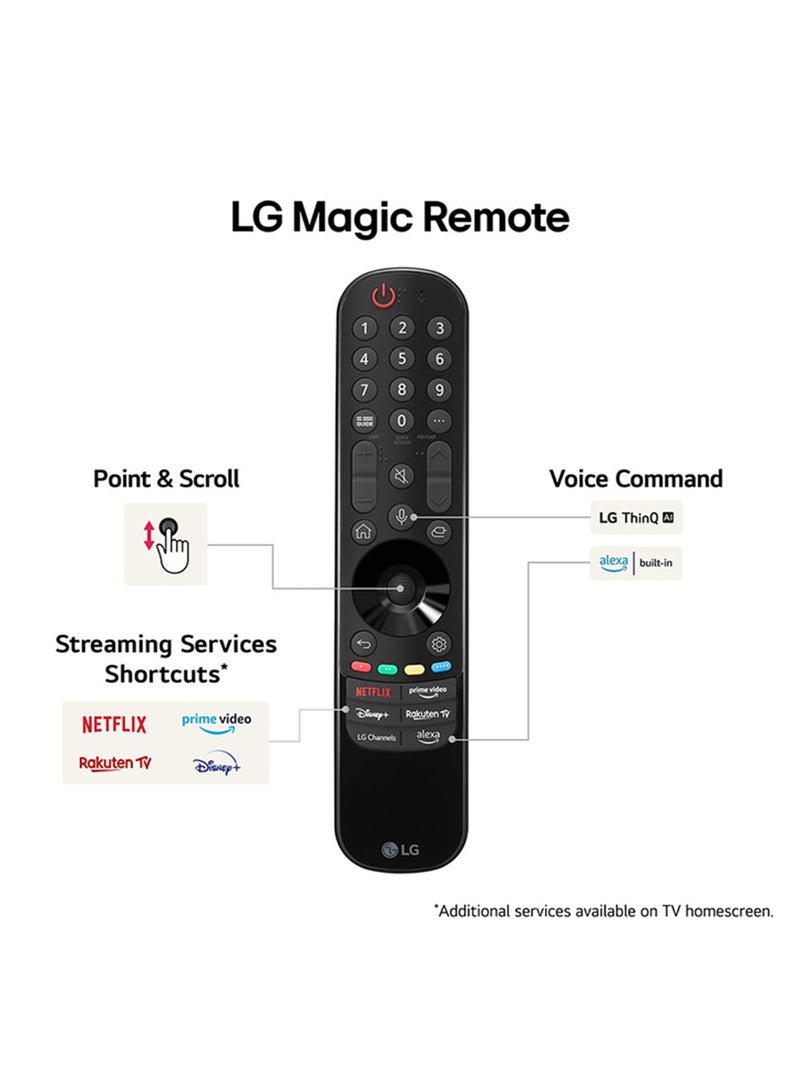 LG 48-Inch OLED evo C4 4K Smart TV With AI ThinQ, Dolby Vision, Dolby Atmos, webOS, Alexa Built-In 2024 Model OLED48C46LA Black - Image 5