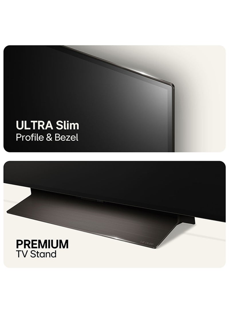 LG 48-Inch OLED evo C4 4K Smart TV With AI ThinQ, Dolby Vision, Dolby Atmos, webOS, Alexa Built-In 2024 Model OLED48C46LA Black - Image 4