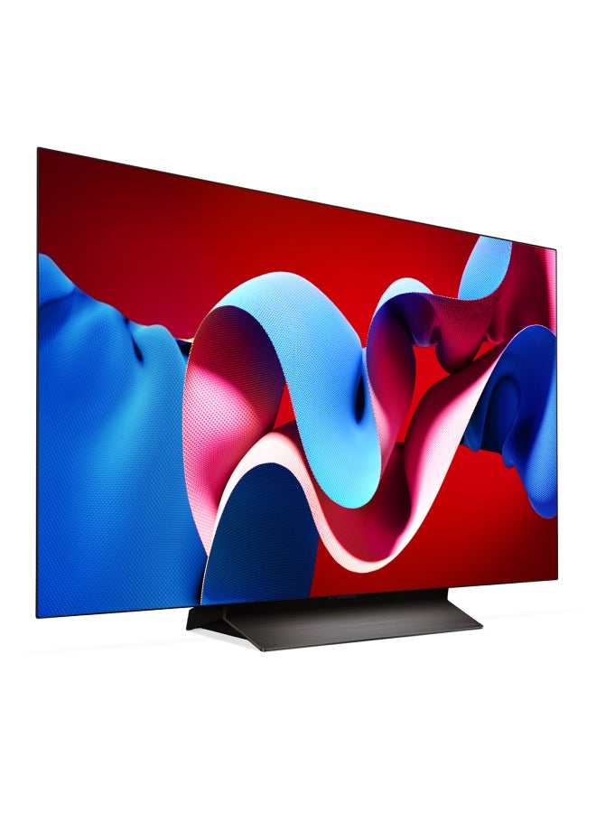 LG 48-Inch OLED evo C4 4K Smart TV With AI ThinQ, Dolby Vision, Dolby Atmos, webOS, Alexa Built-In 2024 Model OLED48C46LA Black - Image 2
