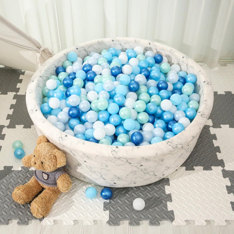 STARBOLO Ball Pit Balls for Kids- 100 Pcs Crush Proof Plastic Toy Balls for Toddler Ball Pit  Ball Pit Play Tent  Baby Pool Water Toys  Christmas Party Decoration  Photo Props - Image 3