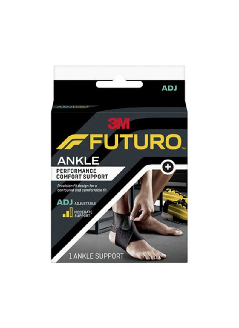 Ankle Performance Comfort Support 01037, Adjustable Size, 1 Ankle Support