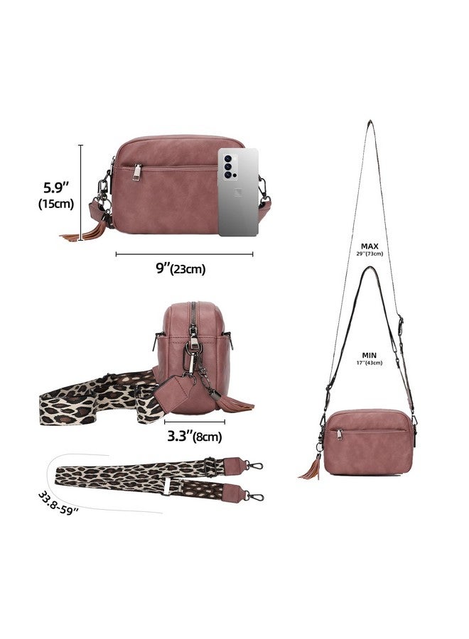 KL928 Small Crossbody Bags for Women, Soft FAUX Leather Cell Phone Purse，Adjustable Strap Shoulder Handbags Wallet Purse - Image 1