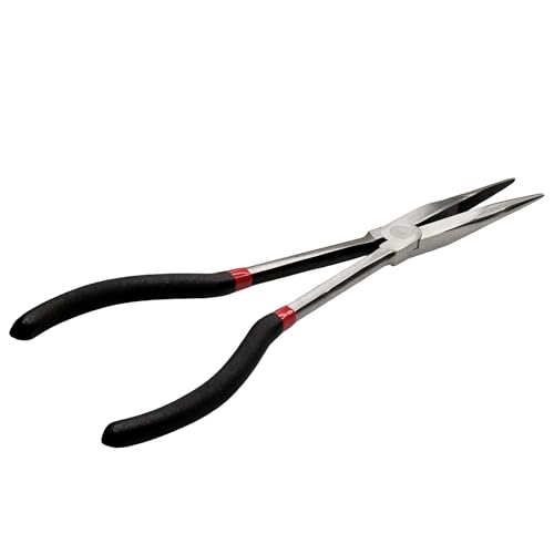 Winyxleng 11-Inch Extra Long Needle Nose Pliers, Premium Heavy Duty Long Reach Needlenose Pliers, Non-Slip Grips, Ideal for Professionals Electrical and Hobbyists Alike - Image 3