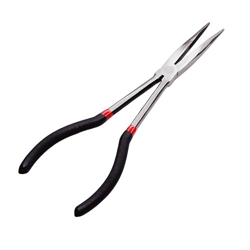 Winyxleng 11-Inch Extra Long Needle Nose Pliers, Premium Heavy Duty Long Reach Needlenose Pliers, Non-Slip Grips, Ideal for Professionals Electrical and Hobbyists Alike - Image 2