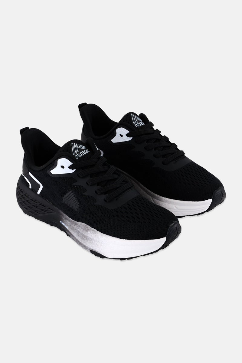 RBX Women Lace Up Training Sports Shoes, Black - Image 1