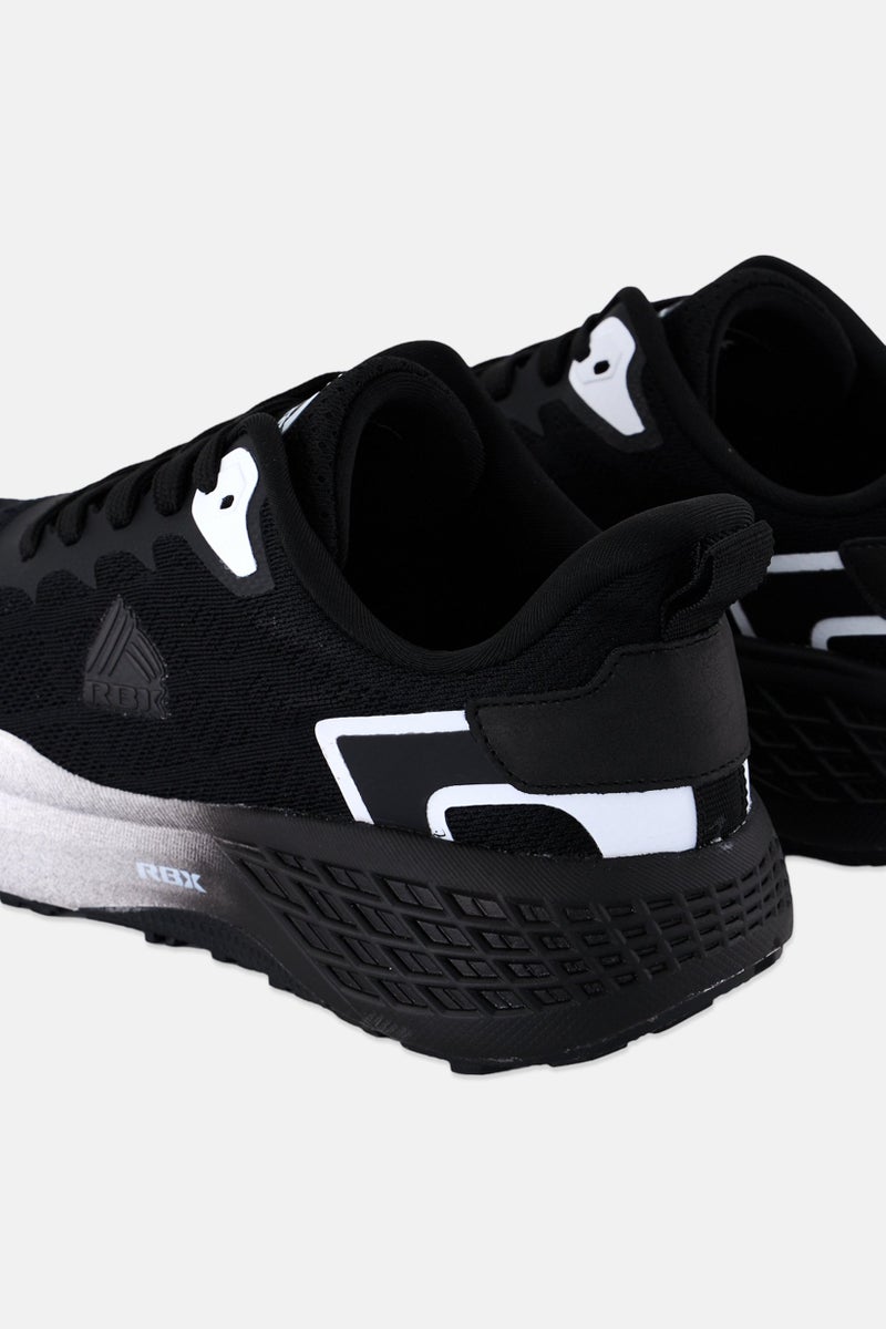 RBX Women Lace Up Training Sports Shoes, Black - Image 2