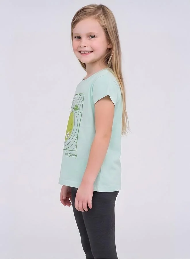 Take Two Girls Regular Fit Graphic T-Shirt By Juniorloom