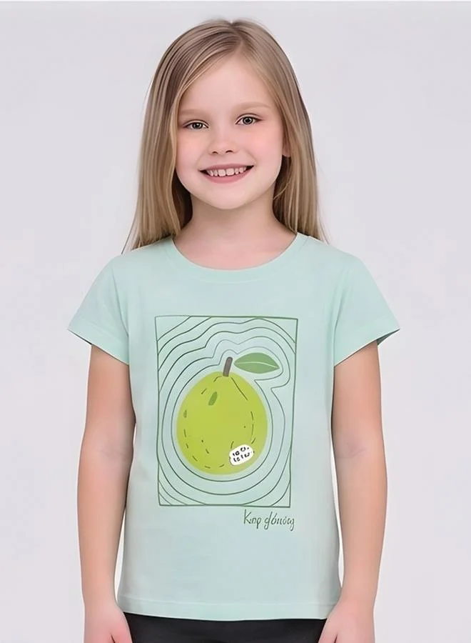Take Two Girls Regular Fit Graphic T-Shirt By Juniorloom