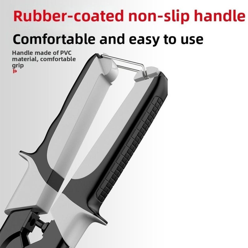 Metal Rustproof Non-Slip Snip Hand Tool Style 2 Shears Comfort Grip Straight Left Right - Image 5