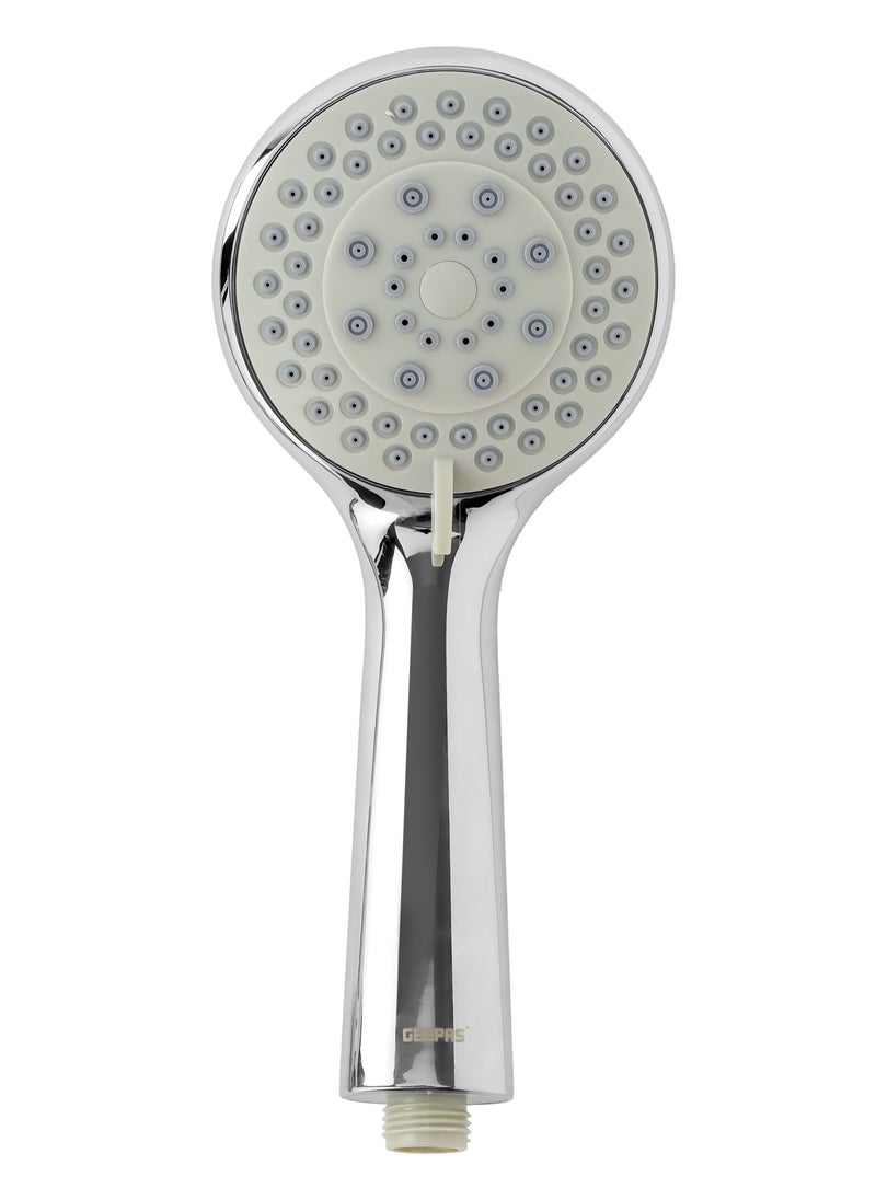 GEEPAS - Geepas Ursa Shower Set GSW61121, High Quality Material Bathroom Shower Set, Chrome Plated, Standard Hose Connector, Includes a Sliding Bar with Holder and Bracket, a Soap Dish, a Hand Shower - Image 1