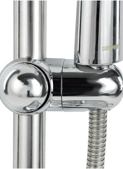 GEEPAS Geepas Ursa Shower Set GSW61121, High Quality Material Bathroom Shower Set, Chrome Plated, Standard Hose Connector, Includes a Sliding Bar with Holder and Bracket, a Soap Dish, a Hand Shower  - Image 5