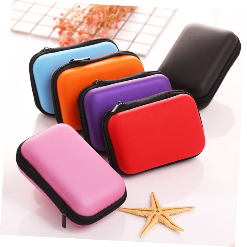 EVA Travel Organizer Pouch For Earphones USB Cables Chargers Accessories Multi Use - Image 3