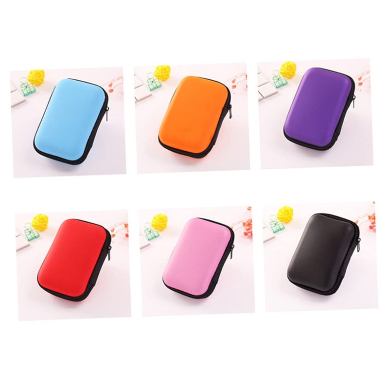 EVA Travel Organizer Pouch For Earphones USB Cables Chargers Accessories Multi Use - Image 5