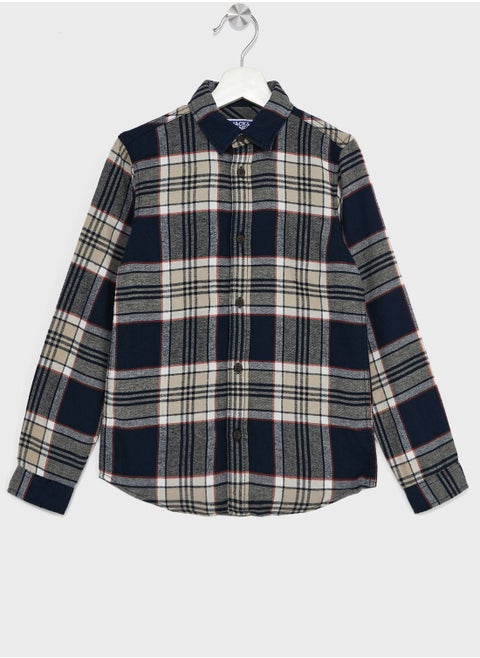 Youth Checked Shirt