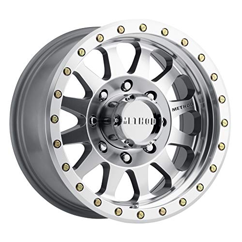 Method Race Wheels 304 Double Standard Machined/Clear Coat 17x8.5" 8x6.5", 0mm offset 4.75" Backspace, MR30478580300 - Image 1