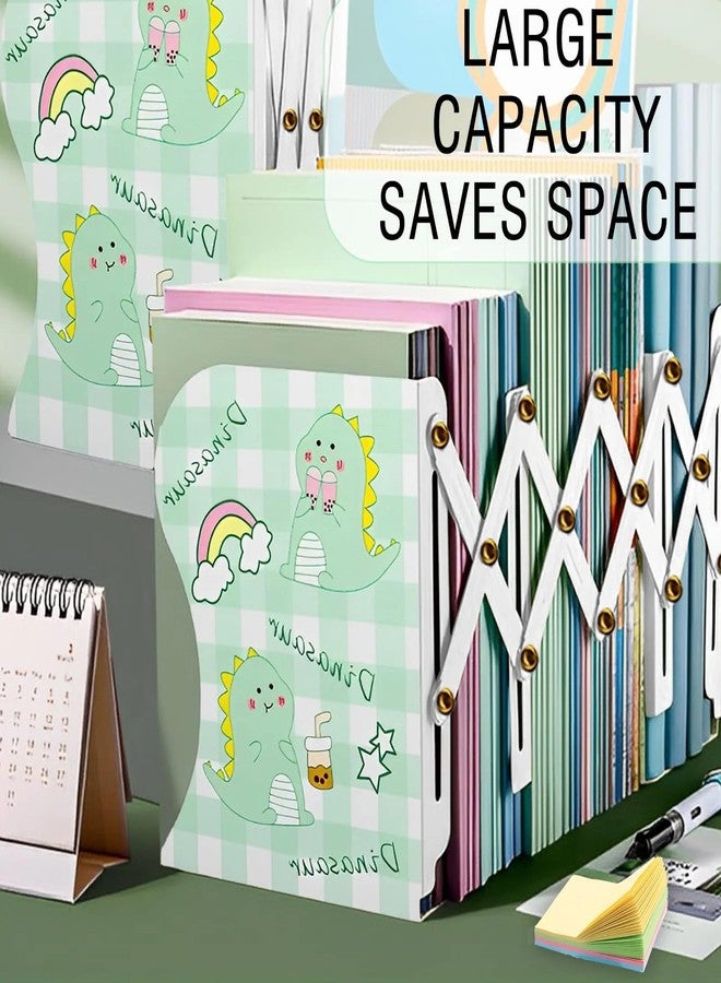 SAMVARDHAN Expandable Book Stand for Kids - Adjustable Bookend & File Organizer | Cute Cartoon Desk Book Holder for Study Table, School, Office & Kids Room Organization(19.5 x15 x 10 cm) (Unicorn) - Image 5
