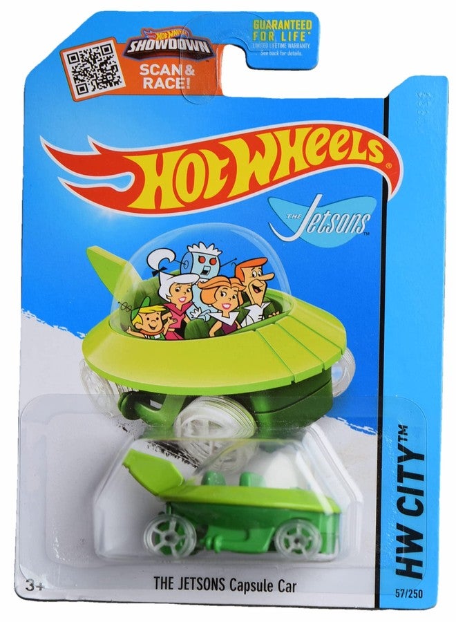 Hot Wheels The Jetsons Capsule Car, City 57/250, The Jetsons - Image 1
