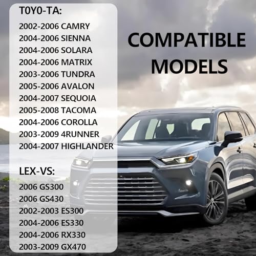 SYudwen Fuel Cap Compatible with 2003-2009 GX470, 2004-2006 ES330/ RX330, 2003-2009 4Runner, 2003-2006 Tundra, 2005-2006 Avalon, 2005-2008 Tacoma etc, Gas Cap Replace OE# 77300-47010 GX470 - Image 5