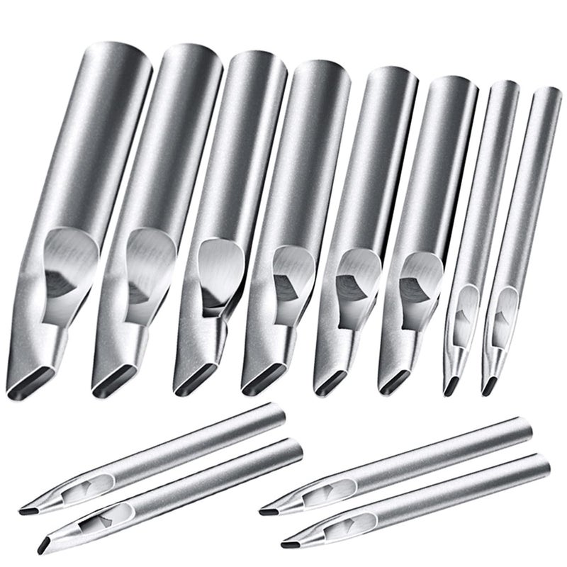 Stainless Steel Elliptical Hole Punch Tool For Leather Crafting And Repair - Image 2