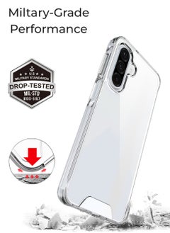 glassology Glassology Clear Case + Screen Protector Bundle  for Samsung Galaxy A36 360° Protection, Shatterproof, Anti-Yellowing, Premium Tempered Glass, High Clarity  - Image 2