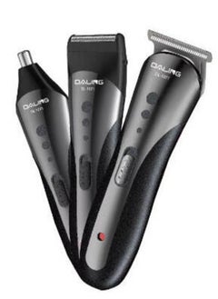 Daling 3-In-1 Rechargable Clipper And Trimmer Black  - Image 1