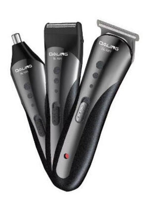 3-In-1 Rechargable Clipper And Trimmer Black