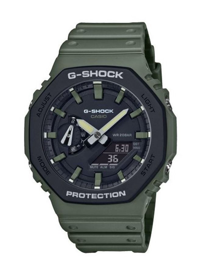 G-SHOCK Men's Analog Plus Digital Octagon Water Resistance Wrist Watch GA-2110SU-3ADR  - Image 1